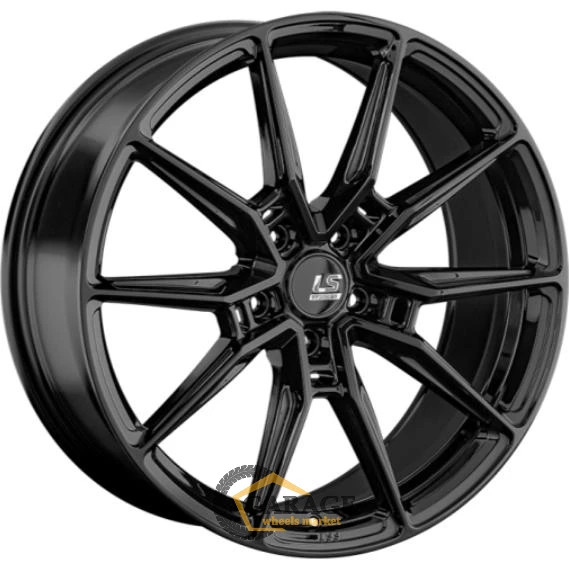 RC58 LS FlowForming RC58 8.5x20 5*108 ET40 DIA63.3 BK Литой