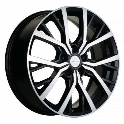 KHW 1806 Khomen KHW 1806 7x18 5*112 ET43 DIA57.1 Black-FP Литой