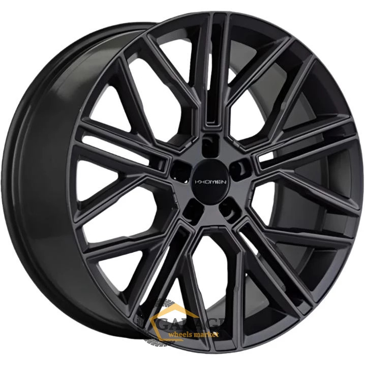 KHW 2101 Khomen KHW 2101 9.5x21 5*112 ET36 DIA66.6 Black Matt Литой