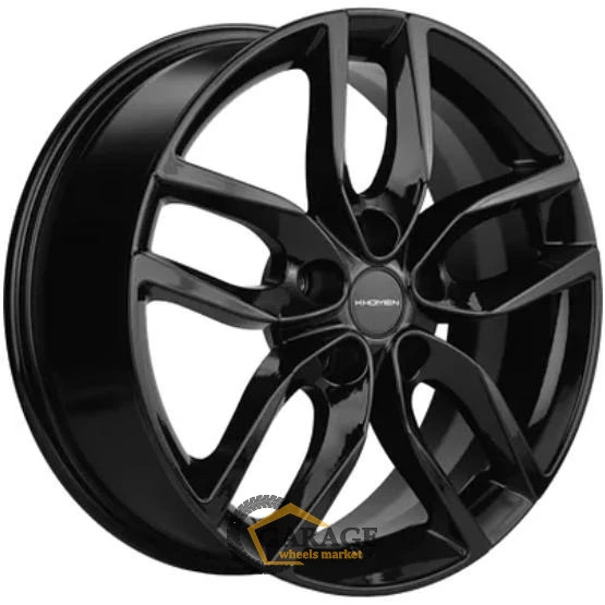 KHW 1708 Khomen KHW 1708 6.5x17 5*112 ET38 DIA57.1 Black Литой