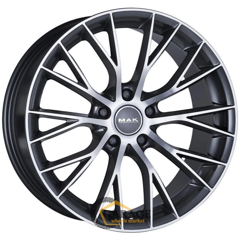 Munchen MAK Munchen 9.5x20 5*112 ET35 DIA76.1 Gunmetal Mirror Face Литой