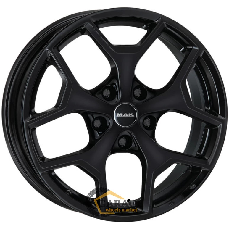 Liberty MAK Liberty 7.5x17 5*108 ET39 DIA72.3 Gloss Black Литой