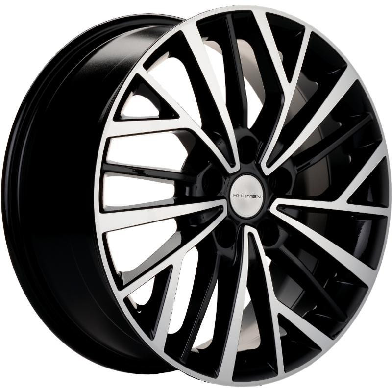 KHW 1717 Khomen KHW 1717 7x17 5*114.3 ET43.5 DIA67.1 Black-FP Литой