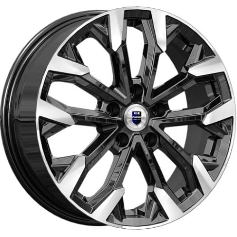 Морейн K&K Морейн 6.5x17 5*100 ET38 DIA57.1 Алмаз черный Литой