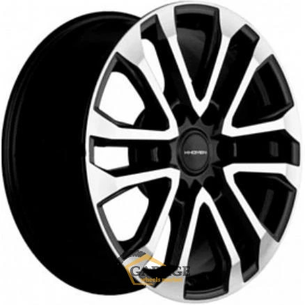 KHW 1805 Khomen KHW 1805 7.5x18 6*139.7 ET30 DIA106.1 Black-FP Литой