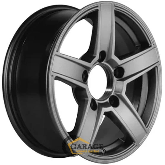 KHW 1614 Khomen KHW 1614 6.5x16 5*139.7 ET35 DIA98.5 Gray Литой