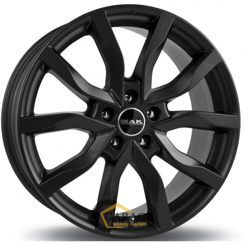 Highlands MAK Highlands 9.5x20 5*120 ET40 DIA72.6 Matt Black Литой