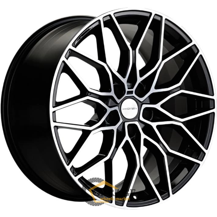 KHW 1902 Khomen KHW 1902 8.5x19 5*112 ET30 DIA66.6 Black-FP Литой