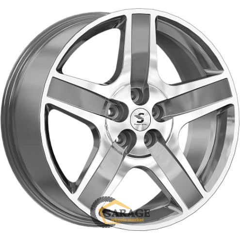 КР008 K&K КР008 8.5x20 5*108 ET45 DIA63.3 Diamond gloss graphite Литой