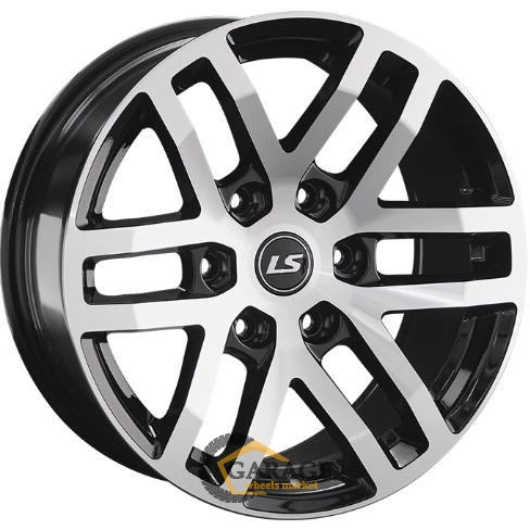 1279 LS 1279 8.5x17 6*139.7 ET30 DIA106.1 BKF Литой