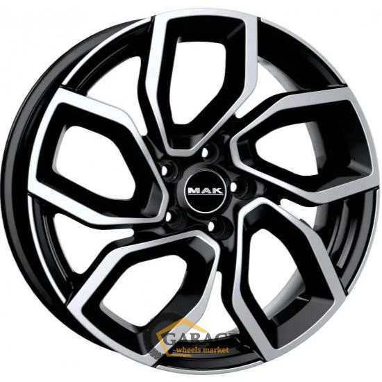 Apollo MAK Apollo 7.5x18 5*108 ET45 DIA65.1 Black mirror Литой