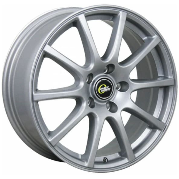CR-16 Cross Street CR-16 6x15 4*114.3 ET40 DIA66.1 Silver Литой
