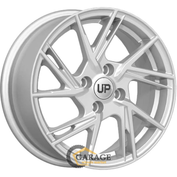UP115 WUP UP115 6.5x15 4*100 ET37 DIA60.1 Silver Classic Литой