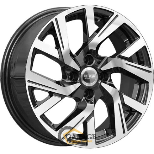 КС1030 K&K КС1030 6x15 4*100 ET37 DIA60.1 Алмаз черный Литой