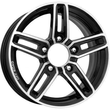 Дон K&K Дон 6.5x16 5*139.7 ET40 DIA98 Алмаз черный Литой