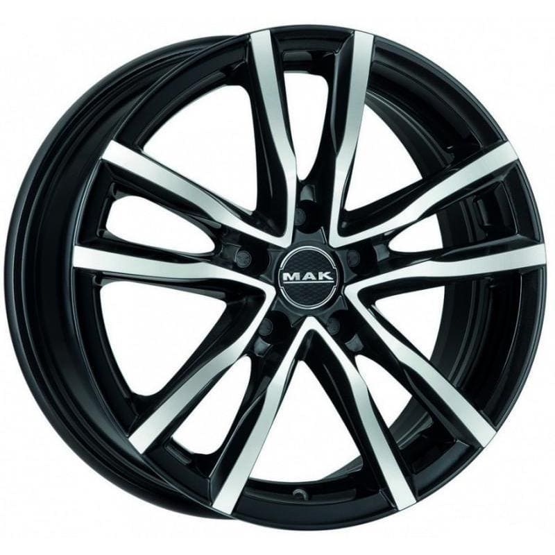 Milano MAK Milano 8x17 5*114.3 ET50 DIA76.1 Black mirror Литой