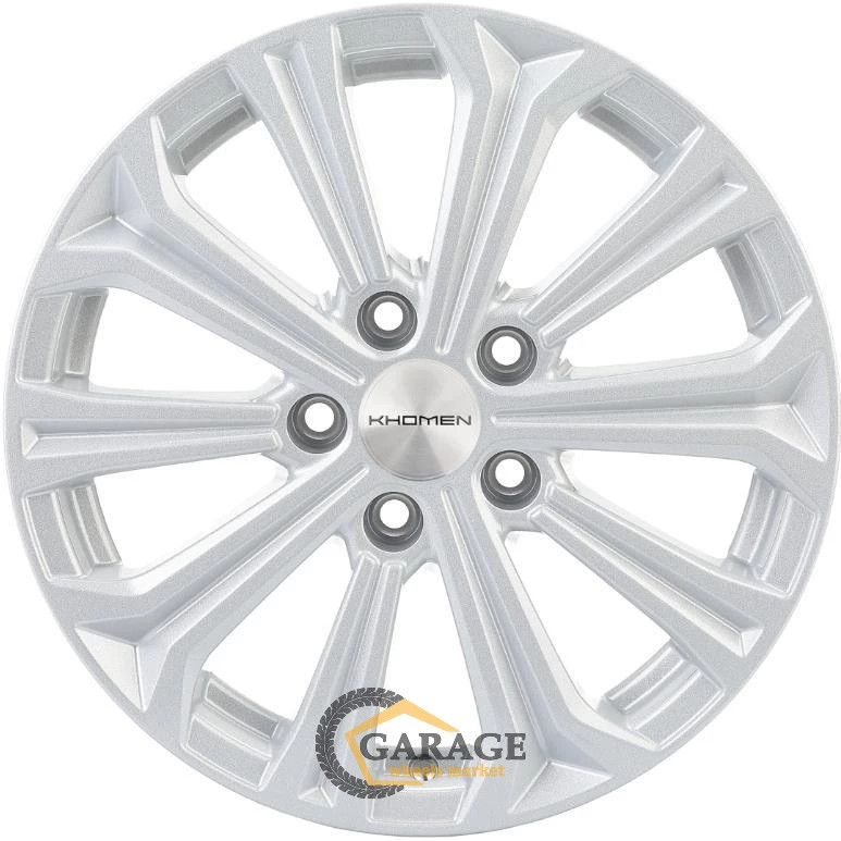 KHW 1610 Khomen KHW 1610 6.5x16 5*110 ET45 DIA67.1 F-Silver Литой