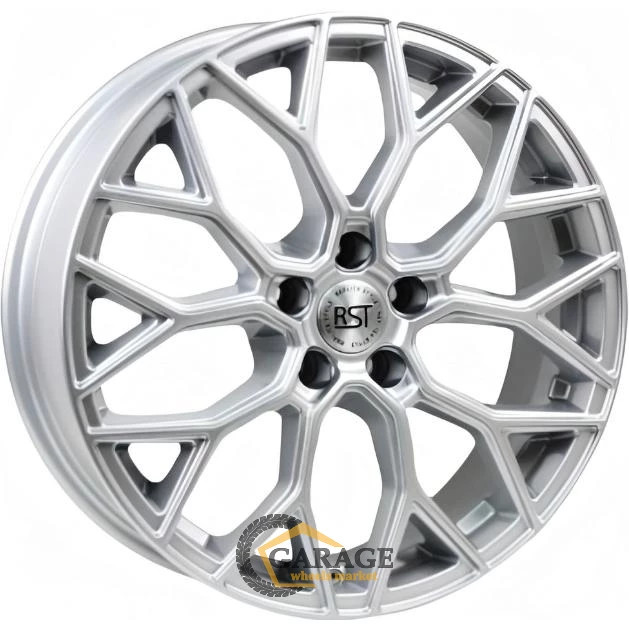 R198 RST R198 6.5x18 5*114.3 ET37 DIA66.6 Silver Литой