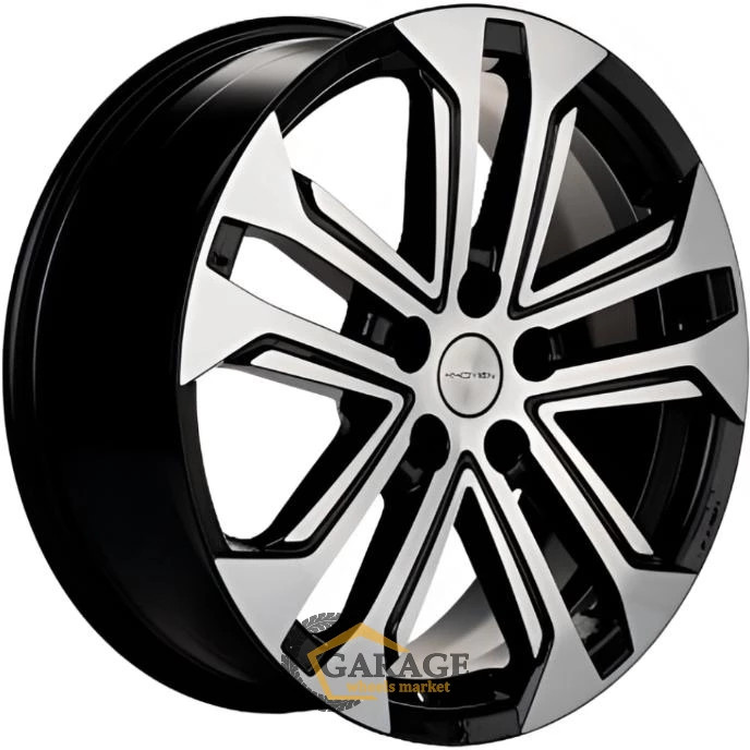 KHW 1803 Khomen KHW 1803 7x18 5*110 ET50 DIA63.3 Black-FP Литой