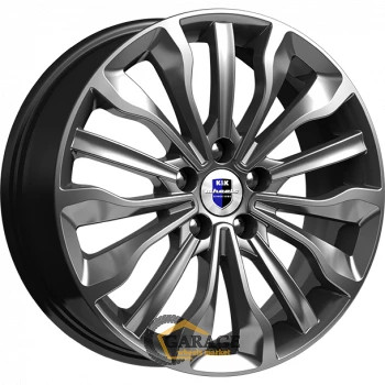 Атакама K&K Атакама 6.5x17 5*100 ET48 DIA56.1 Алмаз черный Литой