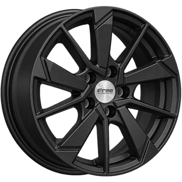 Зиплайн iFree Зиплайн 6.5x16 5*108 ET33 DIA60.1 Блэк мэт Литой