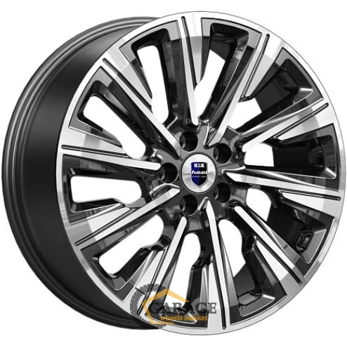 Галего K&K Галего 7.5x19 5*112 ET44 DIA66.6 Алмаз черный Литой