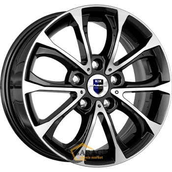Urals K&K Urals 6.5x15 5*112 ET50 DIA57.1 Алмаз черный Литой