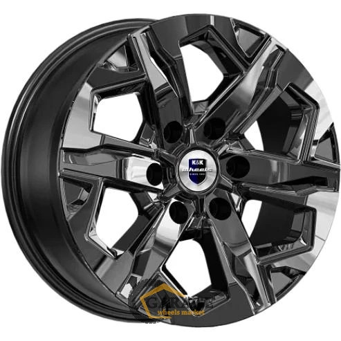 Тейт K&K Тейт 7.5x17 6*139.7 ET25 DIA106.1 Кварц Литой