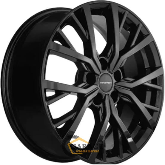 KHW 1806 Khomen KHW 1806 7x18 5*112 ET43 DIA57.1 Black Литой