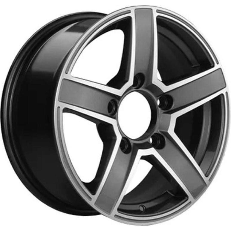 KHW 1614 Khomen KHW 1614 6.5x16 5*139.7 ET40 DIA98.5 Gray-FP Литой