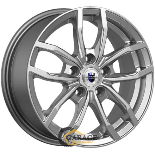 Фрост K&K Фрост 6.5x15 5*114.3 ET39 DIA60.1 Дарк платинум Литой
