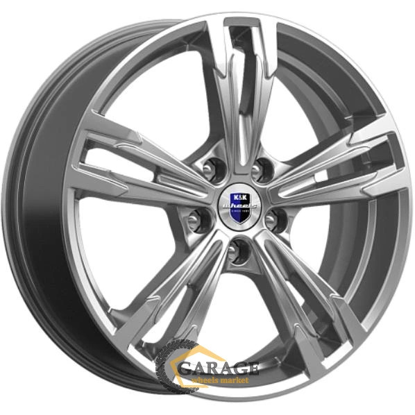 Karrera Light K&K Karrera Light 7x18 5*112 ET43 DIA57.1 Дарк платинум Литой