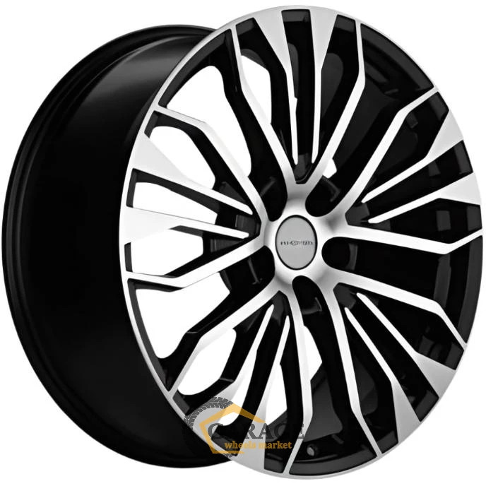 KHW 2009 Khomen KHW 2009 8.5x20 5*108 ET46 DIA63.3 Black-FP Литой