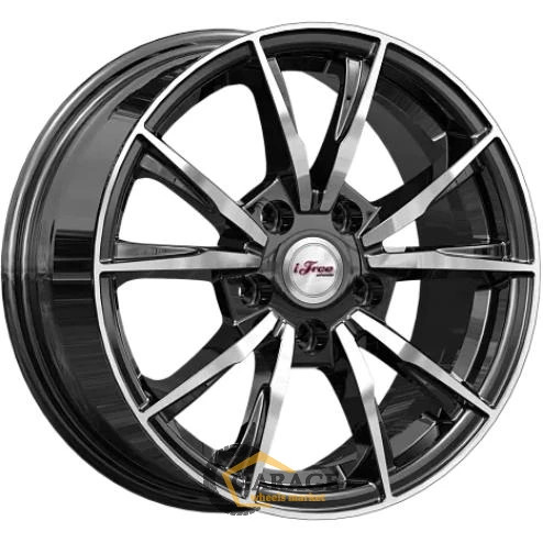 Сион iFree Сион 6.5x15 5*100 ET38 DIA57.1 Блэк Джек Литой