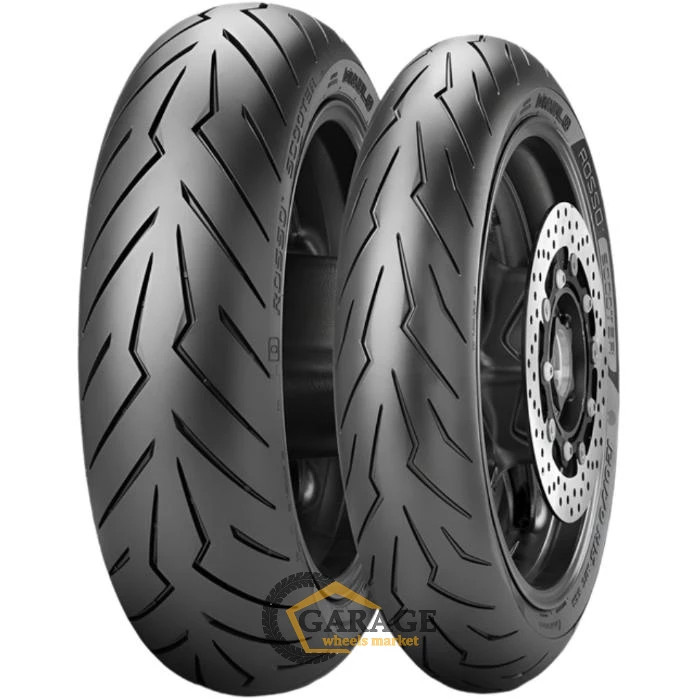 Diablo Rosso Scooter Pirelli Diablo Rosso Scooter 120/70 R14 55S TL Front