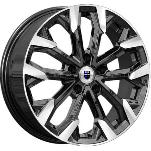 Морейн K&K Морейн 6.5x17 5*100 ET45 DIA67.1 Алмаз черный Литой
