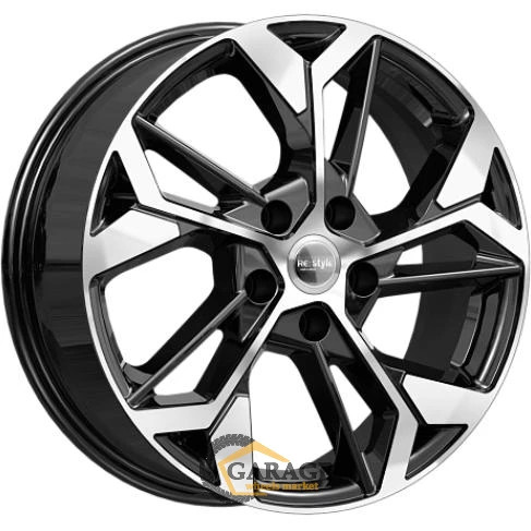 КС1062 K&K КС1062 6.5x17 5*112 ET38 DIA57.1 Алмаз черный Литой