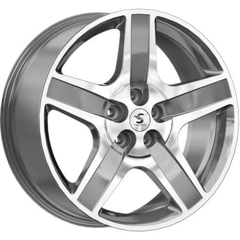 KP008 Скад KP008 8.5x20 5*114.3 ET47 DIA67.1 Diamond gloss graphite Литой