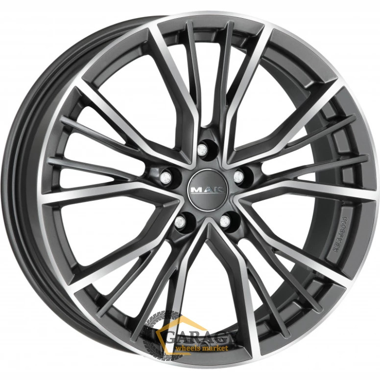 Union MAK Union 10x22 5*112 ET26 DIA66.6 Gunmetal Mirror Face Литой