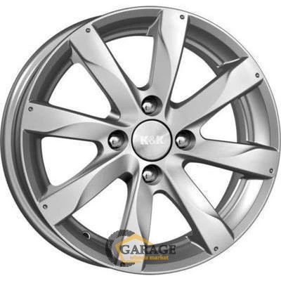 Джемини K&K Джемини 6x15 4*100 ET40 DIA60.1 Блэк платинум Литой
