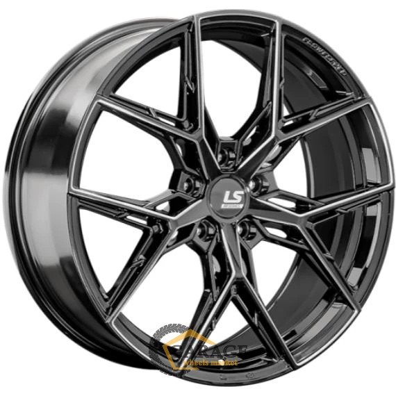 RC82 LS FlowForming RC82 8.5x20 5*108 ET38 DIA65.1 BK+SSF Литой