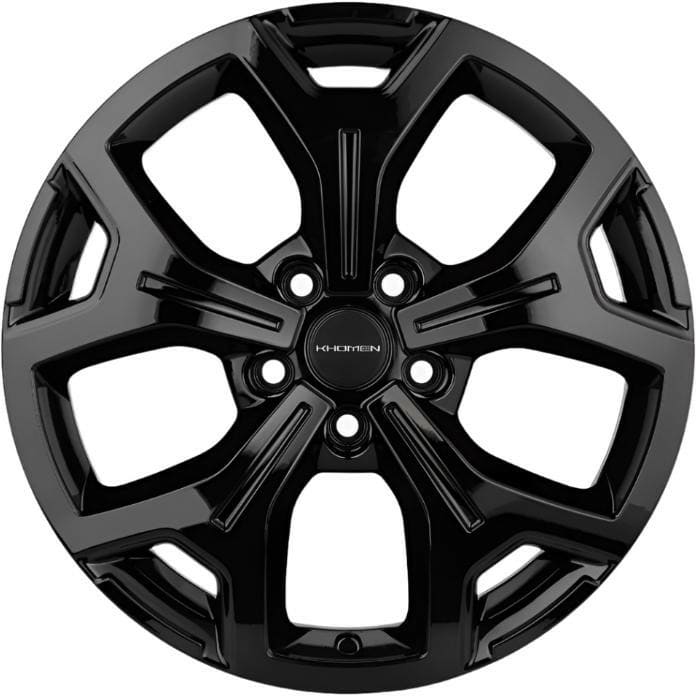 KHW 1715 Khomen KHW 1715 7x17 5*110 ET46 DIA63.3 Black Литой