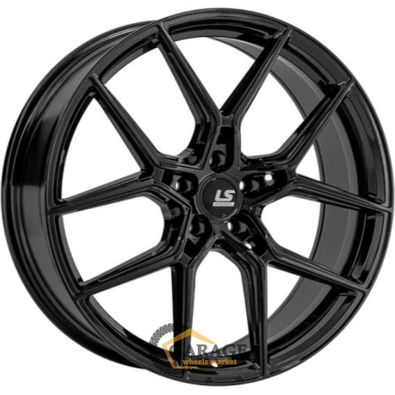 RC100 LS FlowForming RC100 9.5x22 5*108 ET48 DIA63.3 BK Литой