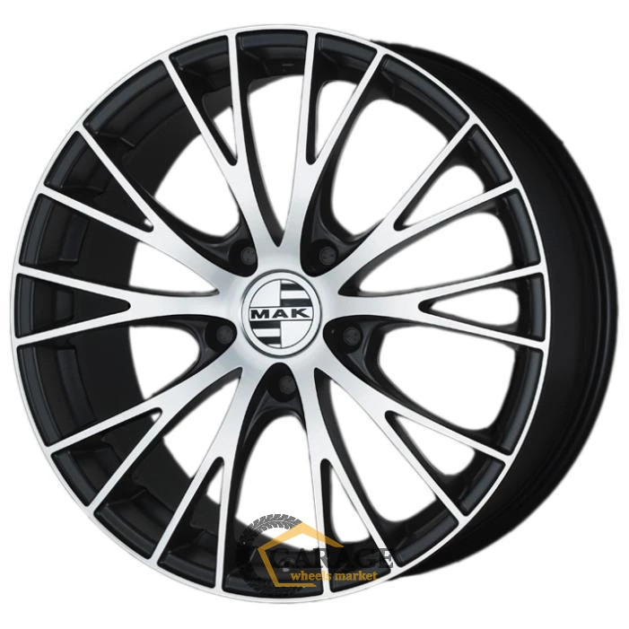 Rennen MAK Rennen 9.5x21 5*112 ET27 DIA66.6 Ice Black Литой