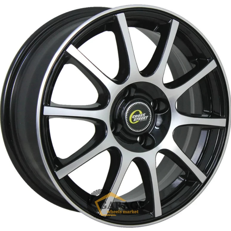 CR-16 Cross Street CR-16 6x15 5*108 ET38 DIA67.1 BKF Литой