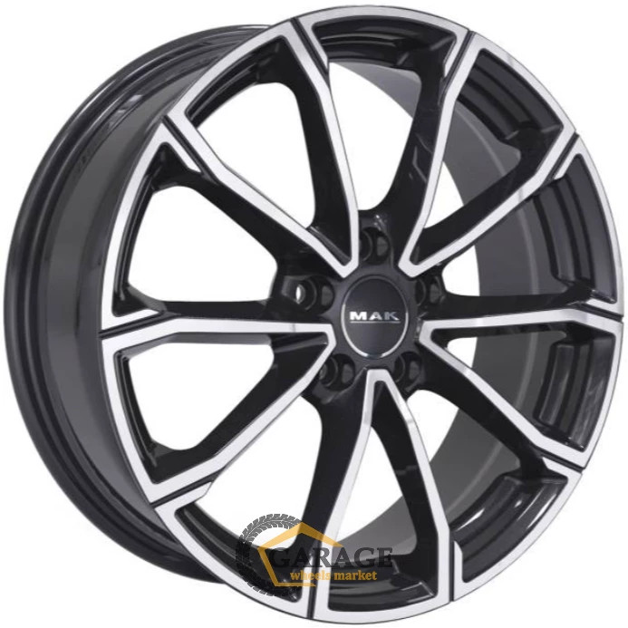 DaVinci MAK DaVinci 8x19 5*120 ET50 DIA64.1 Black mirror Литой