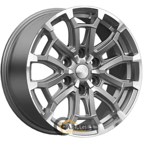 Авилис Скад Авилис 8x18 6*139.7 ET25 DIA106.1 Алмаз графит Литой
