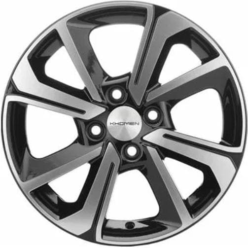 KHW 1501 Khomen KHW 1501 6x15 4*100 ET50 DIA60.1 Black-FP Литой