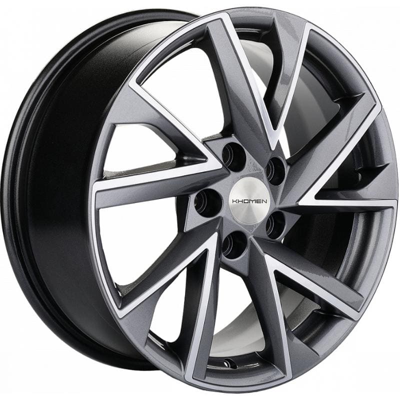 KHW 1714 Khomen KHW 1714 7x17 5*110 ET40 DIA67.1 Gray-FP Литой