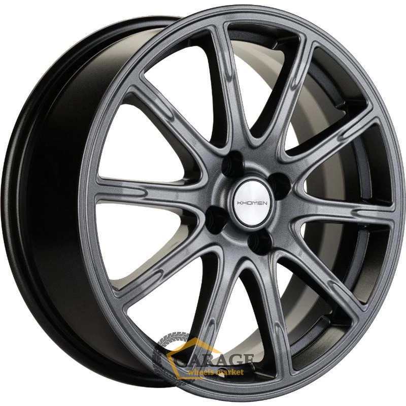 KHW 1707 Khomen KHW 1707 6.5x17 4*100 ET43 DIA60.1 Gray Литой